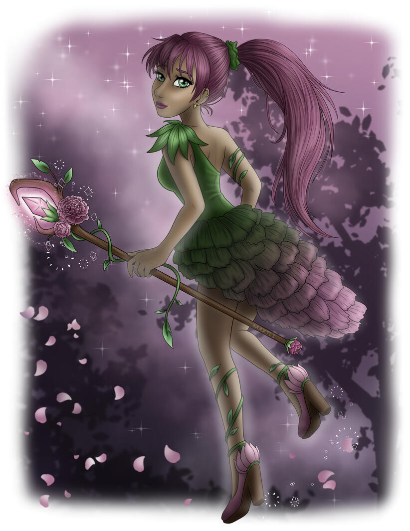 Magical Flower Girl